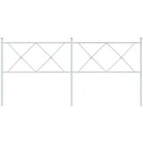  Metalno uzglavlje bijelo 180 cm | shoptok.hr