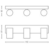 Philips 929004104701 Idris spot 3x5w bs ip44 hv ( 20654 ) | Eponuda.com