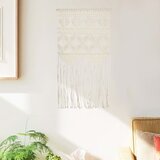 vidaXL Stenski makrame 40x80 cm bombaž | Shoptok.si