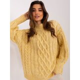 Wool Fashion Italia Sweater-AT-SW-2363-2.30-Light Yellow | Shoptok.si