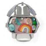 Kinderkraft ranac za mame treasure pack grey