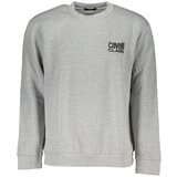 Cavalli Class MEN&#39;S GRAY ZIPLESS SWEATSHIRT Cijene