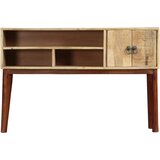 Maison Chic konzolna miza - miza ob steni 115x30x76 cm trden robusten mangov les, (21786553) | Shoptok.si