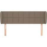  Vzglavje z ušesi taupe 147x23x78/88 cm blago, (20952411) | Shoptok.si