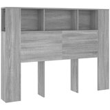 Maison Chic vzglavna omarica - nočna omarica - posteljna omarica siva sonoma 140x18,5x104,5 cm, (21705951) Cene
