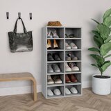 vidaXL Stalak za cipele boja hrasta 54x34x100,5 cm konstruirano drvo Cijene