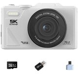 INF Bela digitalna kamera s 64 GB kartico, adapterjem Type-C in USB bralnikom, (5000116957) | Shoptok.si