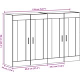  Ogreti omarice 2 pcs Star les 69,5 x 34 x 90 cm | Shoptok.si