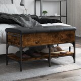 vidaXL Klupa za cipele boja hrasta 82x42x45 cm od konstruiranog drva Cijene