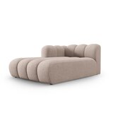 Micadoni Home bež ležalnik (levi kot) lupine | Shoptok.si