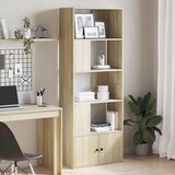  Regal za knjige boja hrasta 70x36x189 cm od konstruiranog drva Cijene