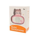 Ms Mobile 11252 Maca Dečiji Bluetooth zvučnik sa karaoke mikrofonom roze | Eponuda.com