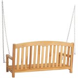  Ljuljačka Prirodna 114 x 61 x 61,5 cm Čvrsto teak drvo | shoptok.hr