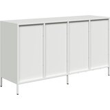  Komoda bijela 135x39x73,5 cm hladno valjani čelik | shoptok.hr