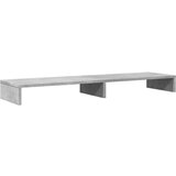 vidaXL Stojalo za zaslon betonsko siva 100x27x10 cm inženirski les Cene