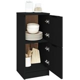  Komode 2 kom crne 30 x 30 x 70 cm od konstruiranog drva | Eponuda.com