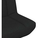  Stolica na kotačiće Crna 63 x 75 x 76 cm tkanina | shoptok.hr
