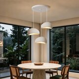 Brilagi Luster na sajli WABI SABI 3xE27/60W/230V bela Slike