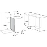 Hisense ugradbena perilica posuđa HV693A65UVAD HV693A65UVAD | shoptok.hr