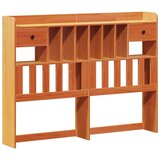  Krevet s regalom za knjige bez madraca 150x200 cm od borovine | shoptok.hr