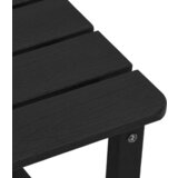 3 dijela vrtnog lounge seta crna HDPE | shoptok.hr