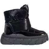 SEASTAR Black insulated women's snow boots with a thick sole | Shoptok.si
