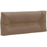  Jastučić za palete VIANEN 100% poliester Sivosmeđa - Sivosmeđa 120 x 40 x 12 cm | shoptok.hr