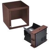  Brilagi - LED spoljna zidna svetiljka CUBE LED/6W/230V braon IP54 | Eponuda.com