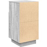 vidaXL Noćni ormarići 2 kom s 2 ladice siva sonoma 36x36x68 cm | shoptok.hr