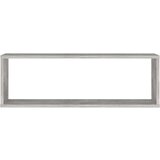  Kockaste zidne police 2 kom boja betona 80x15x26 5 cm iverica | shoptok.hr
