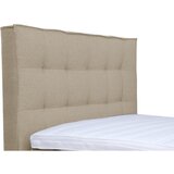 Boxxx BOXSPRING POSTELJA 120 cm x 200 cm , tekstil bež | Shoptok.si