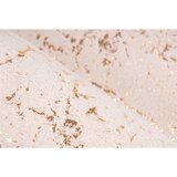 Kayoom RAVNO TKANA PREPROGA Bijou 225 Creme / Gold 80/150 cm krem barve, zlate barve | Shoptok.si