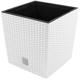 Prosperplast Plastična saksija Rato Low 40X40X41CM bela | ePonuda.com