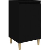 Maison Chic Nočna omarica - Nočna miza črna 40x35x70 cm inženirski les, (21687063) Cene
