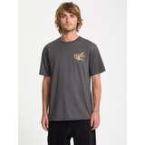 Volcom Majica 'Back Country HTH' ecru / rumena / temno siva | Shoptok.si