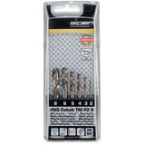 ALPEN Komplet metalnih svrdla (HSS-Co, 6 -dij.) cijene