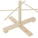  Drveno ukrasno božićno drvce 125 cm od masivne borovine | shoptok.hr