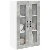 vidaXL Zidni kuhinjski ormarić Zidne Betonski sivi 60 x 31 x 100 cm | shoptok.hr