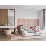  Dječji tapicirani krevet Hermes na razvlačenje - 200x80 cm rozi | shoptok.hr
