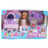  Lutka za igru Anlily sa krevetićem i toaletnim stolićem - 13 cm | Shoptok.si
