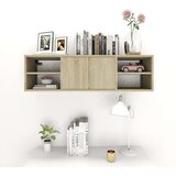  Zidna polica boja hrasta sonome 102x30x29 cm konstruirano drvo | shoptok.hr