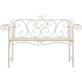  Klupa 132 cm metalna antikna bijela | shoptok.hr