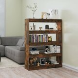The Living Store Knjižna omara/pregrada dimljeni hrast 100x30x135 cm - Knjižna Omara, (21431466) Cene