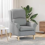  Fotelja Svjetlosiva Tkanina | Eponuda.com