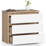 AKORD KOMODA CL3 3SZ CLP OAK SONOMA / BELA, (21702820) | Shoptok.si