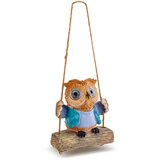 Garden of Eden Viseča solarna svetilka sova z dvema belima LED diodama 10 x 6 x 28cm Cene