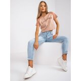 FANCY T-shirt-FA-TS-7708.44-dark beige | Shoptok.si