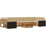 Set vanjskih sofa 8 kom. Prirodna i bež | shoptok.hr