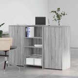  Recepcijski stol 155x50x103,5 cm od konstruiranog drva | shoptok.hr
