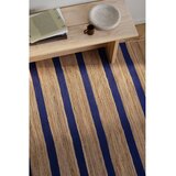 Jotex Modra/v naravni barvi ročno tkana preproga iz mešanice jute 200x300 cm Otti – | Shoptok.si